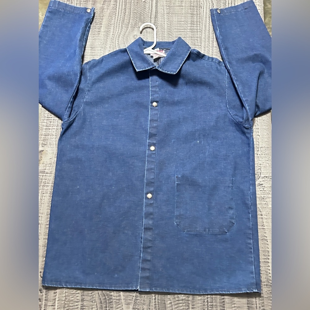 Men's Westex Denim Blue Button-Down FR-7a Shirt